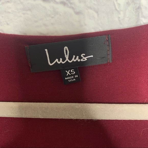 Lulus Red Long Sleeve Bodycon Mini Dress - Picture 10 of 14